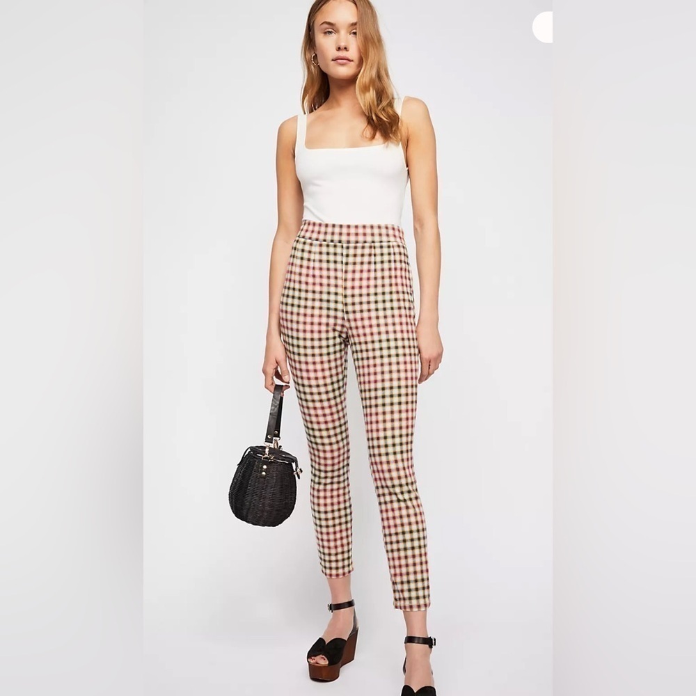 Free People Ella High Waist Skinny Pants